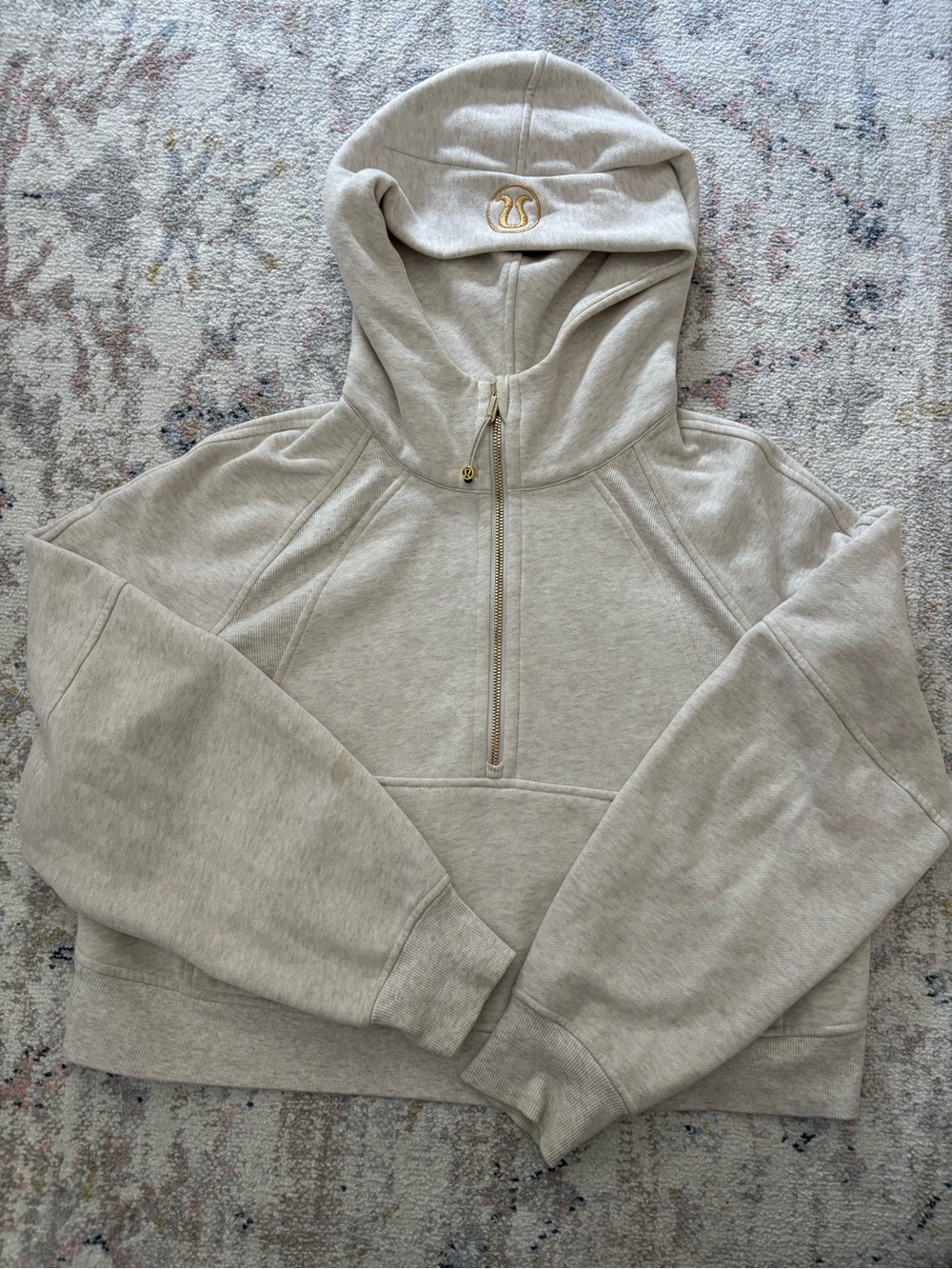 lululemon Scuba Oversized Half Zip Hoodie M